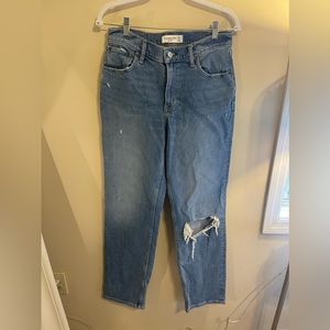 Abercrombie & Fitch 90’s straight low rise jeans